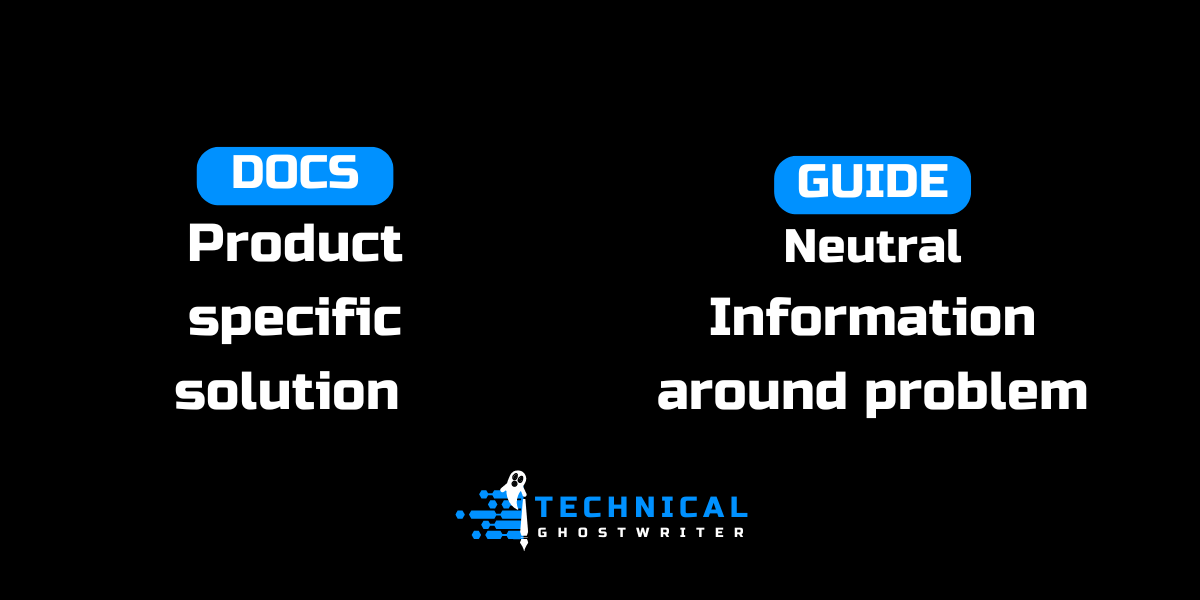 Docs vs Guides