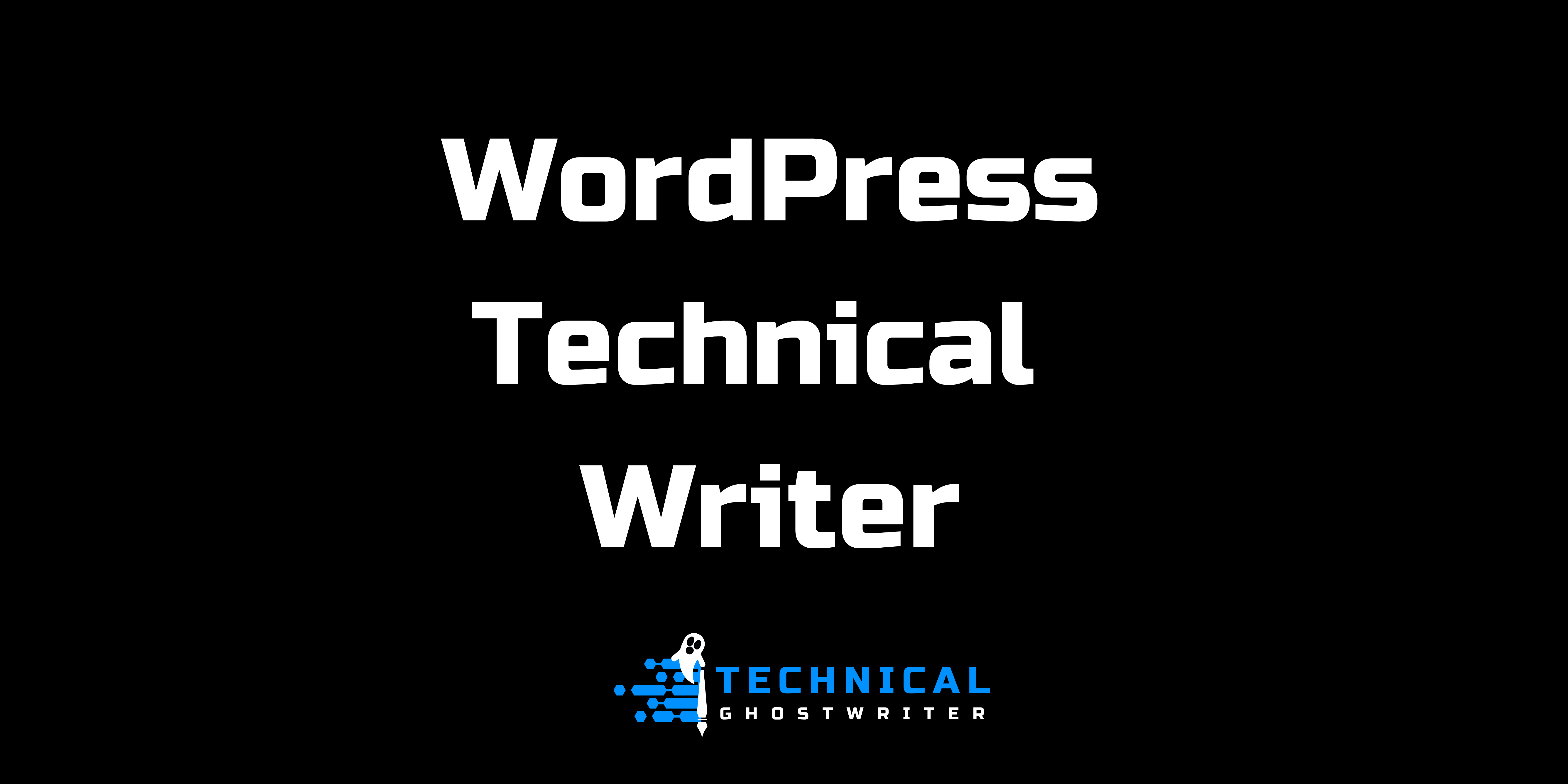 Wordpress technical writer